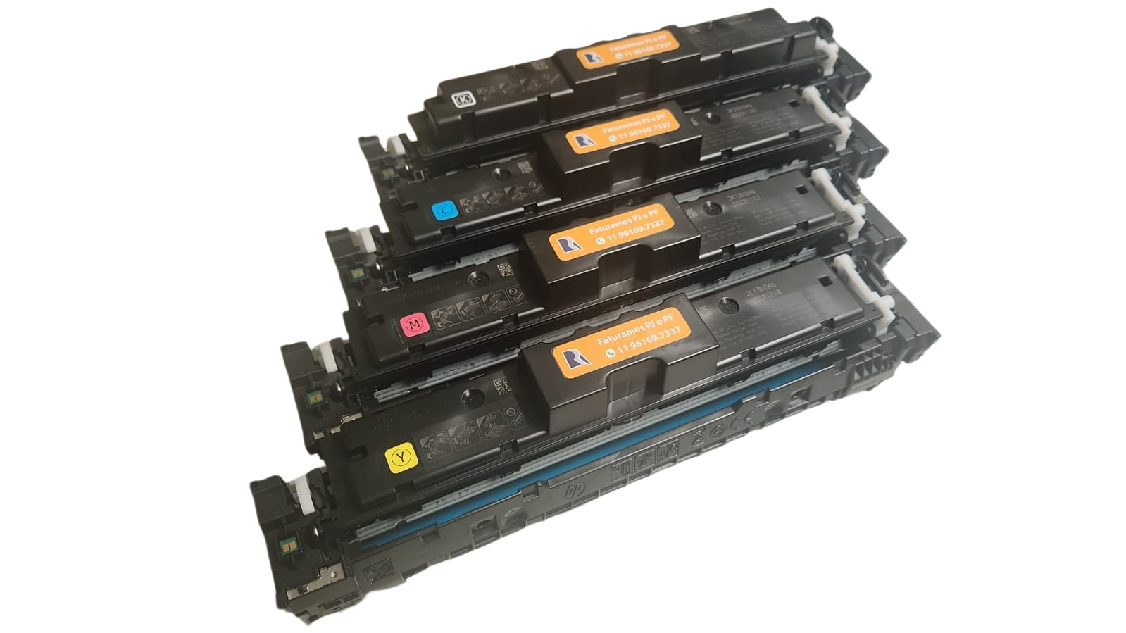 KIT 4 cores Cartucho de Toner Canon 067 T067 - R10 Impressoras