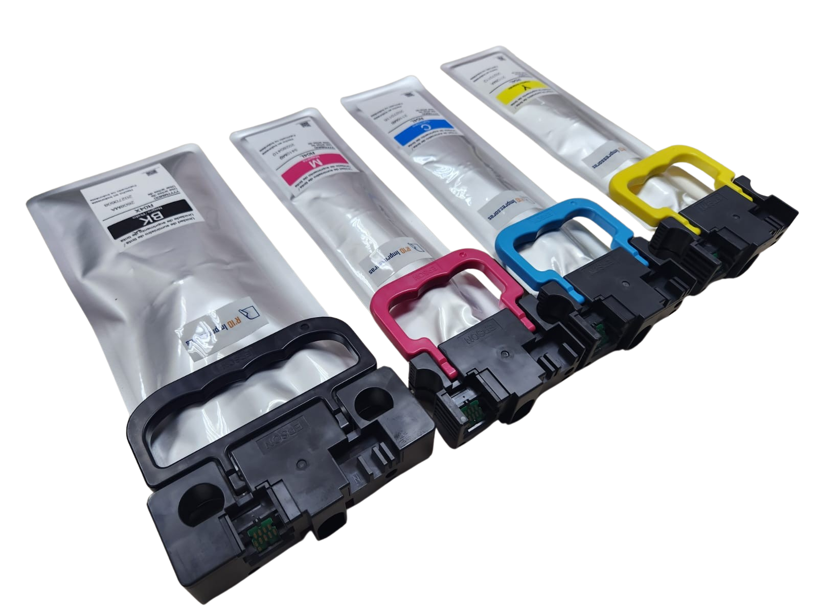 Bolsa de Tinta Epson R04 para impressoras WF C5210 WF C5290 WF C5710 WF C5790  Kit 4 cores