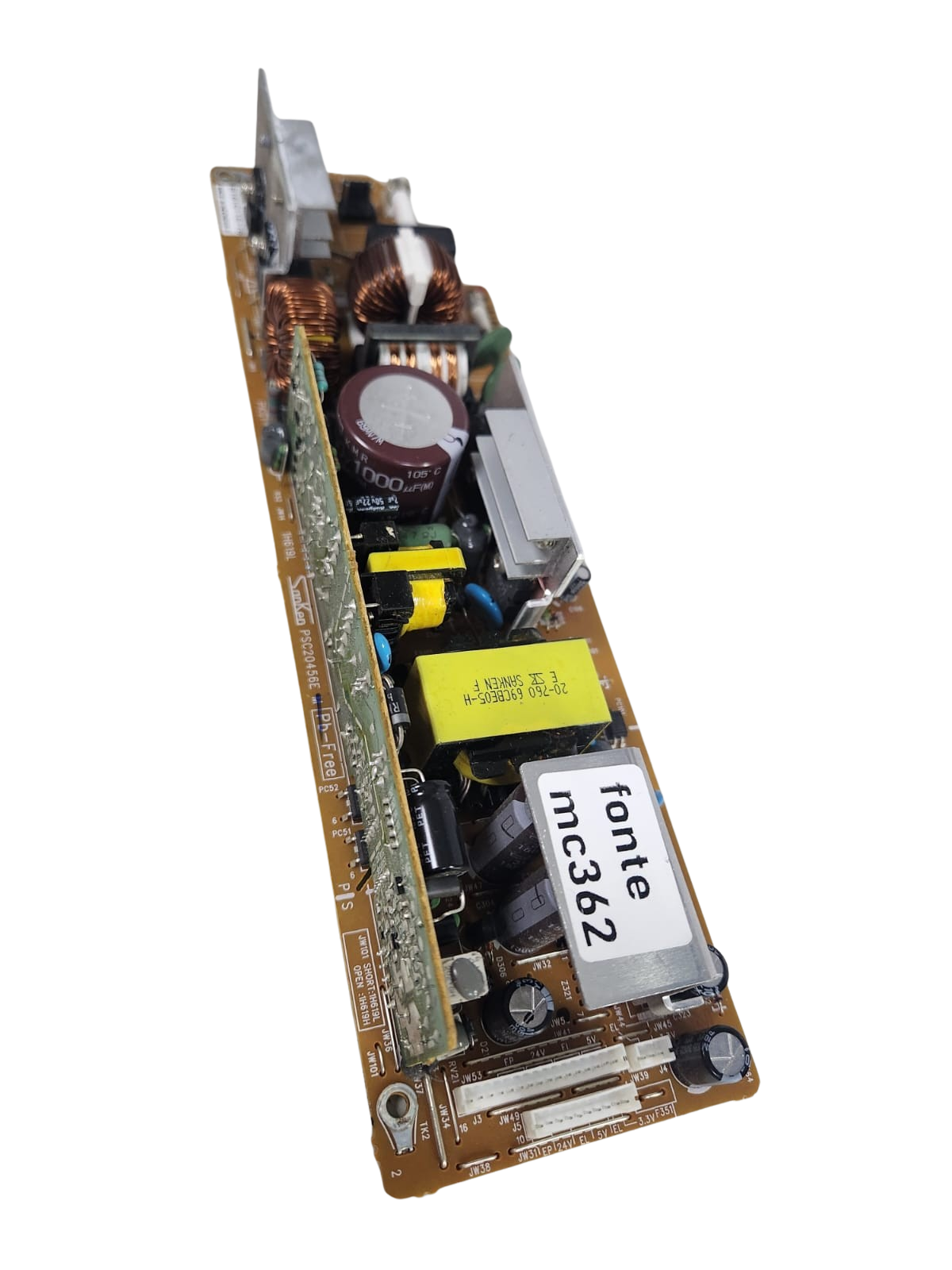 Placa fonte Okidata MC362