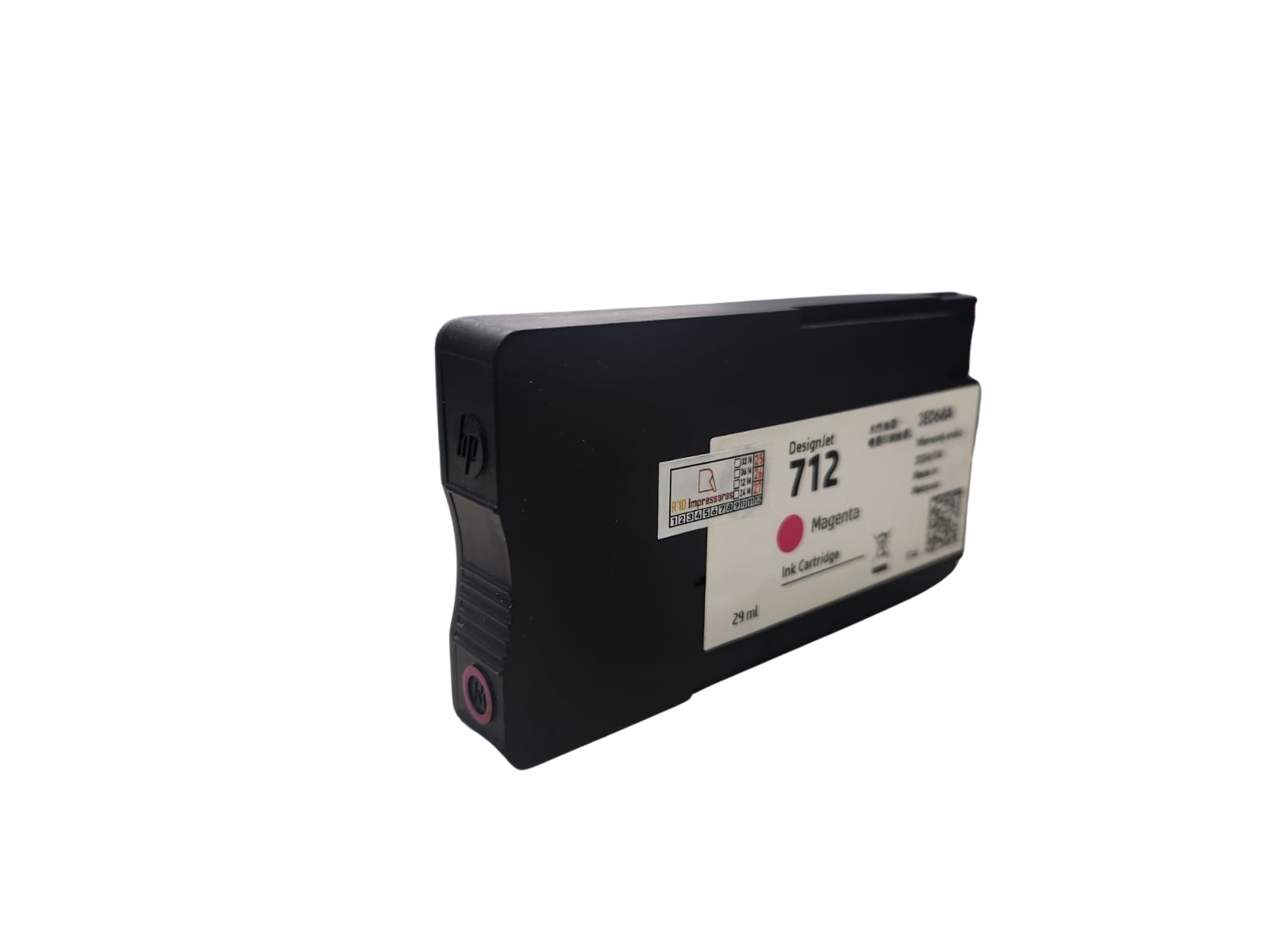 Cartucho de Tinta Plotter 3ED68A HP712 Magenta
