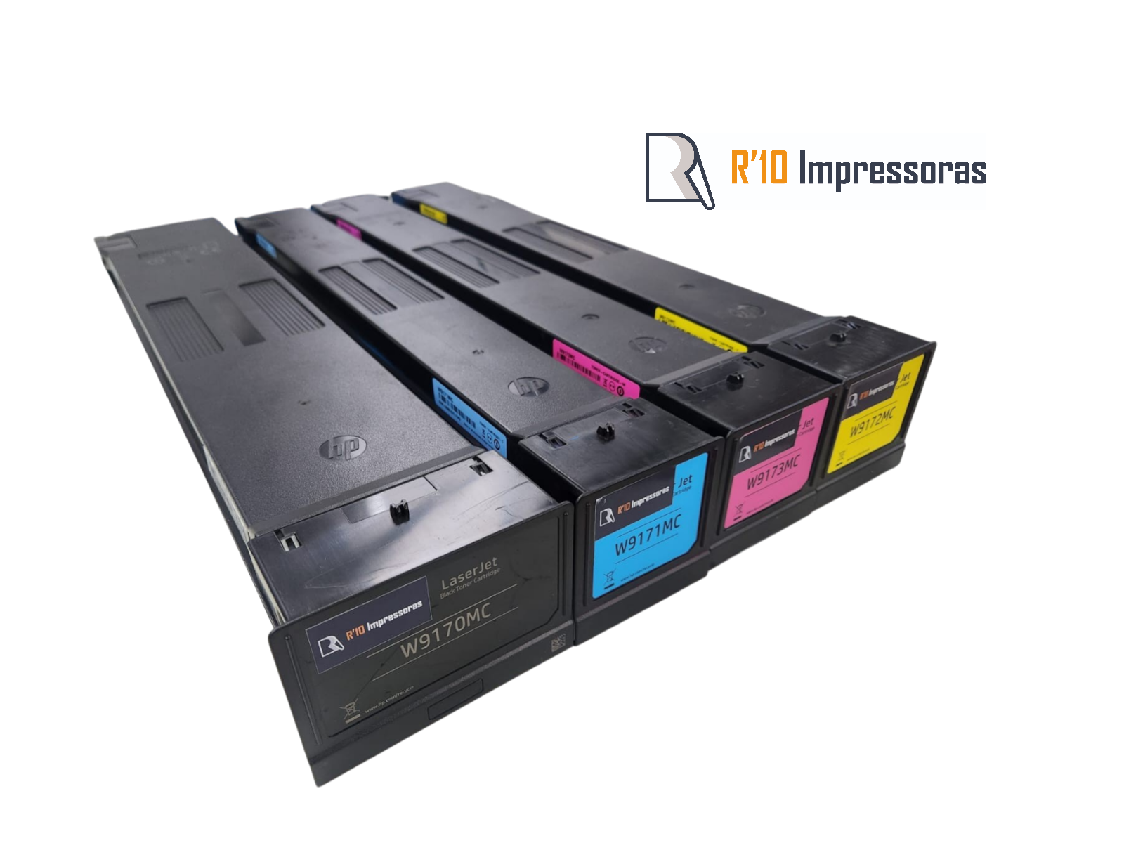Kit Toner W9170 W9171 W9172 W9173 Para Hp E87740 E87750 Cmyk