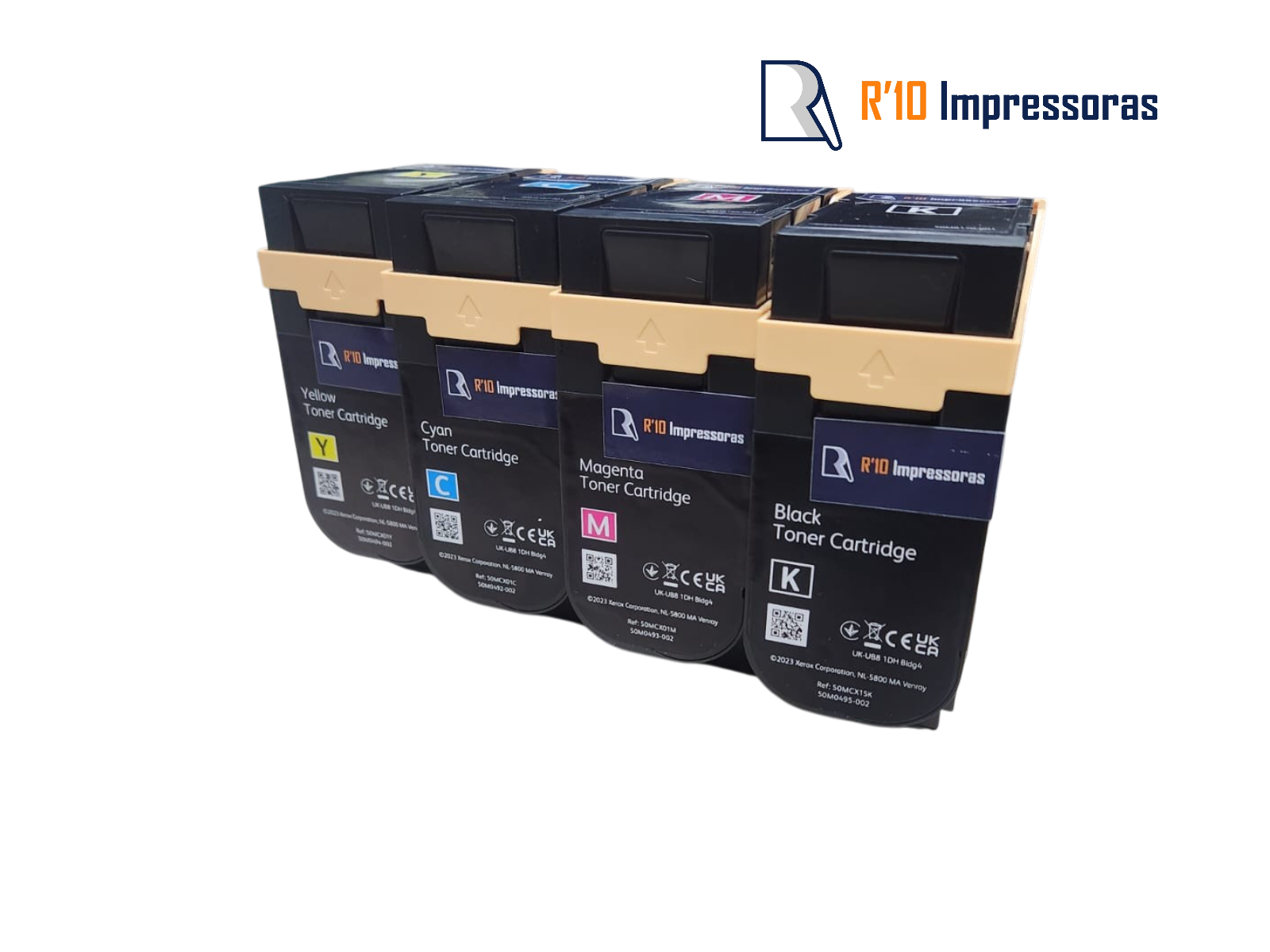 Kit 4 cores toner para Xerox C320 C325