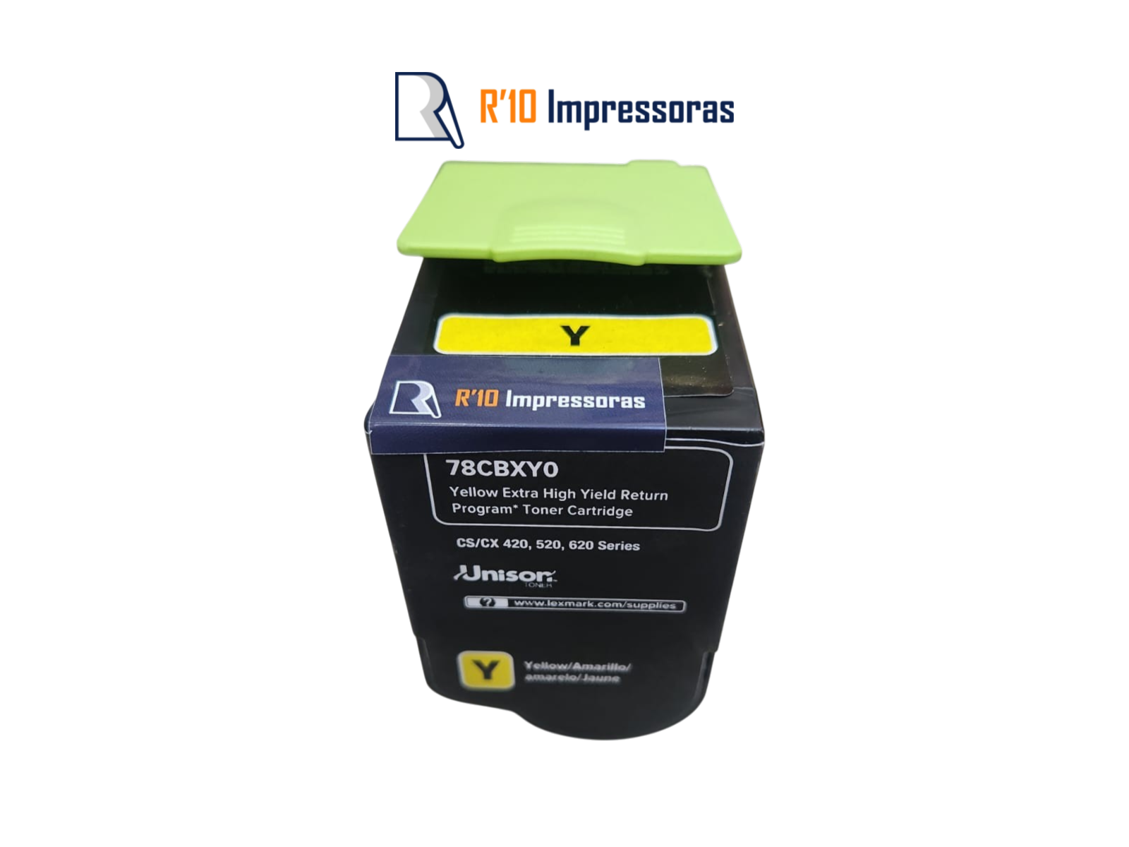 Cartucho de toner lexmark 78CBXY0