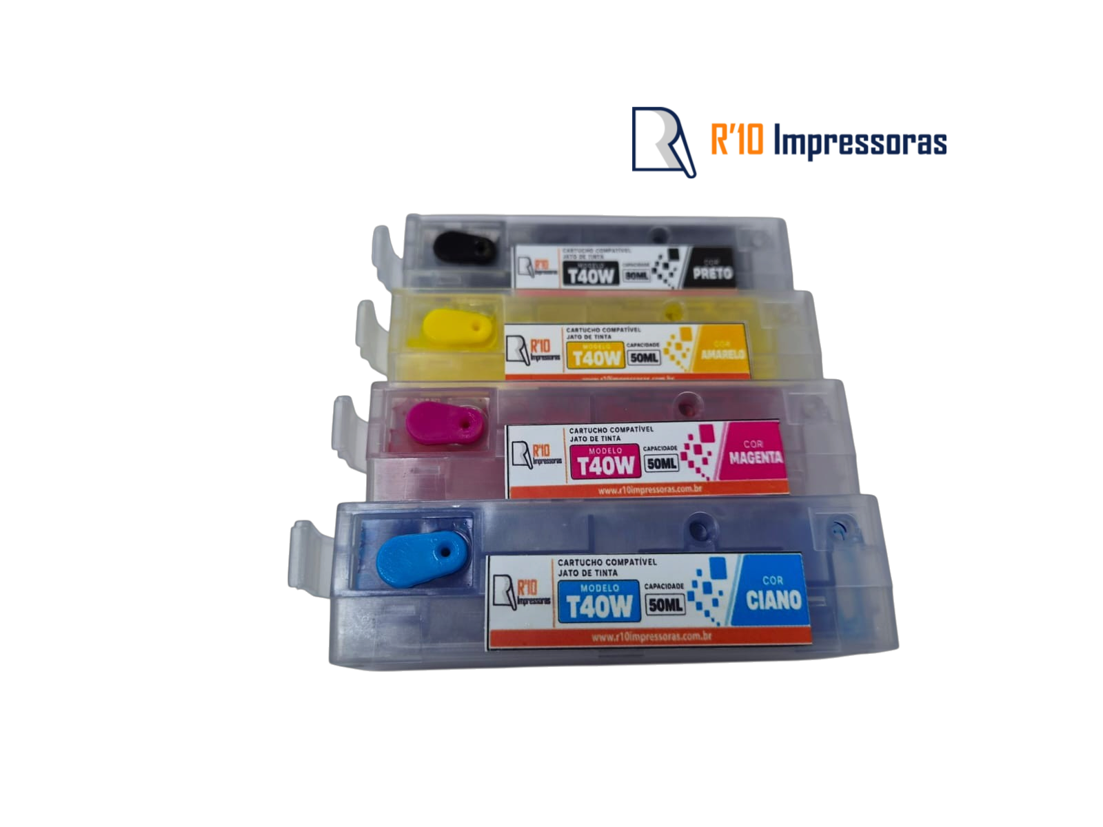 Kit 4 Cartuchos de tinta T40W